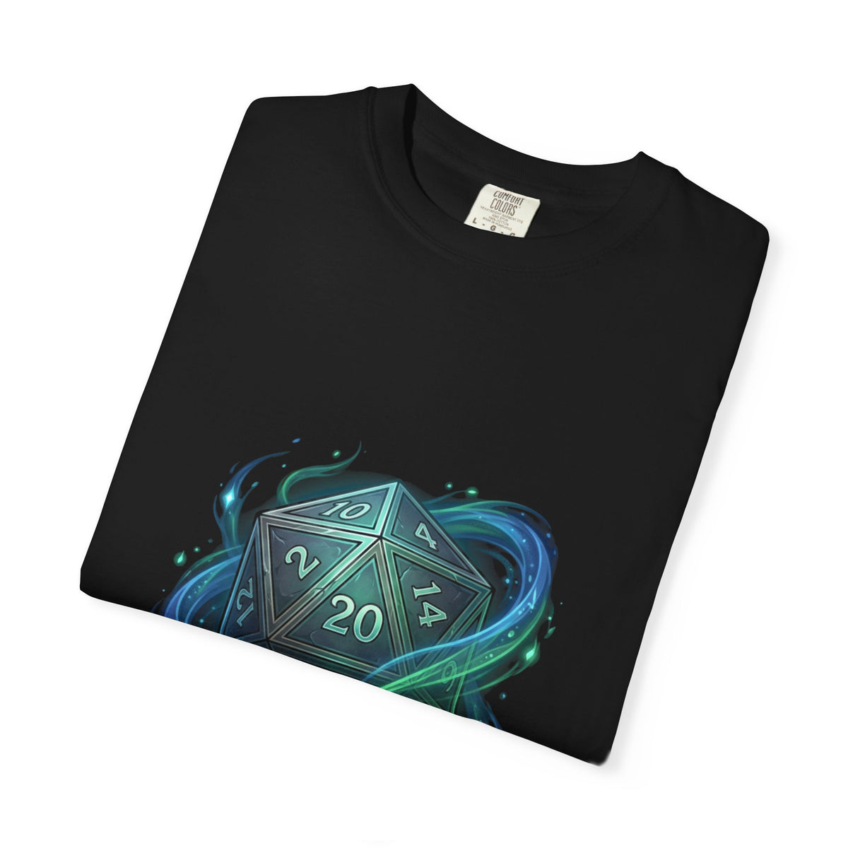T-Shirt — "Dice Whisperer" D20 Fantasy RPG Tee