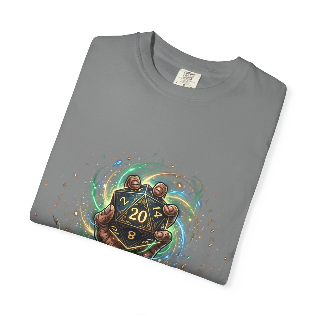 D20 Critical Hit T-Shirt — Fantasy RPG Gamer Tee