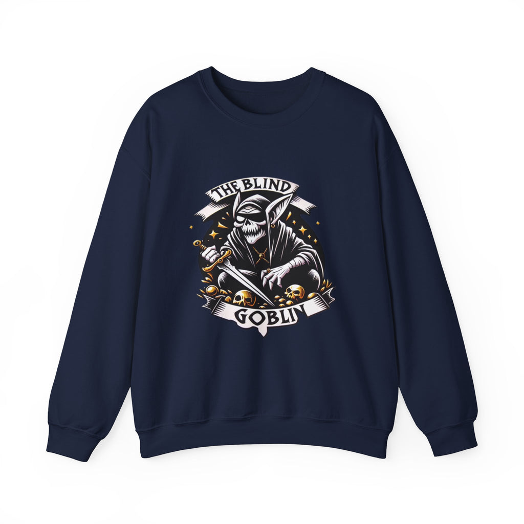 Goblin Crewneck Sweatshirt — "The Blind Goblin" Graphic
