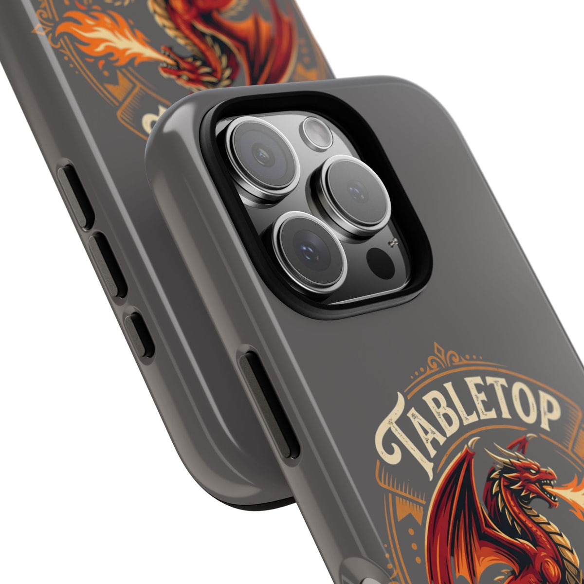 Tabletop RPG Nerd Phone Case — Dragon Design iPhone Cover