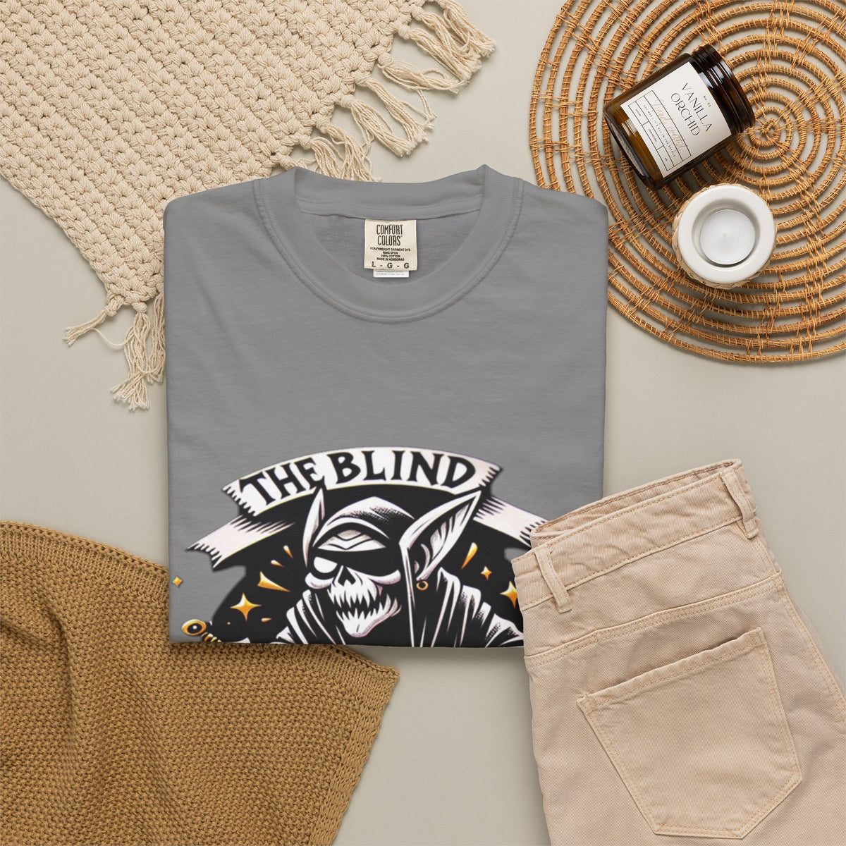 Goblin Reaper T-Shirt — "The Blind Goblin" Graphic Tee
