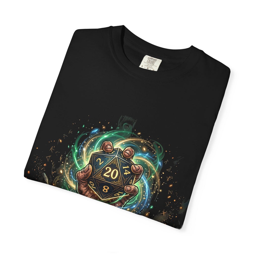 D20 Critical Hit T-Shirt — Fantasy RPG Gamer Tee