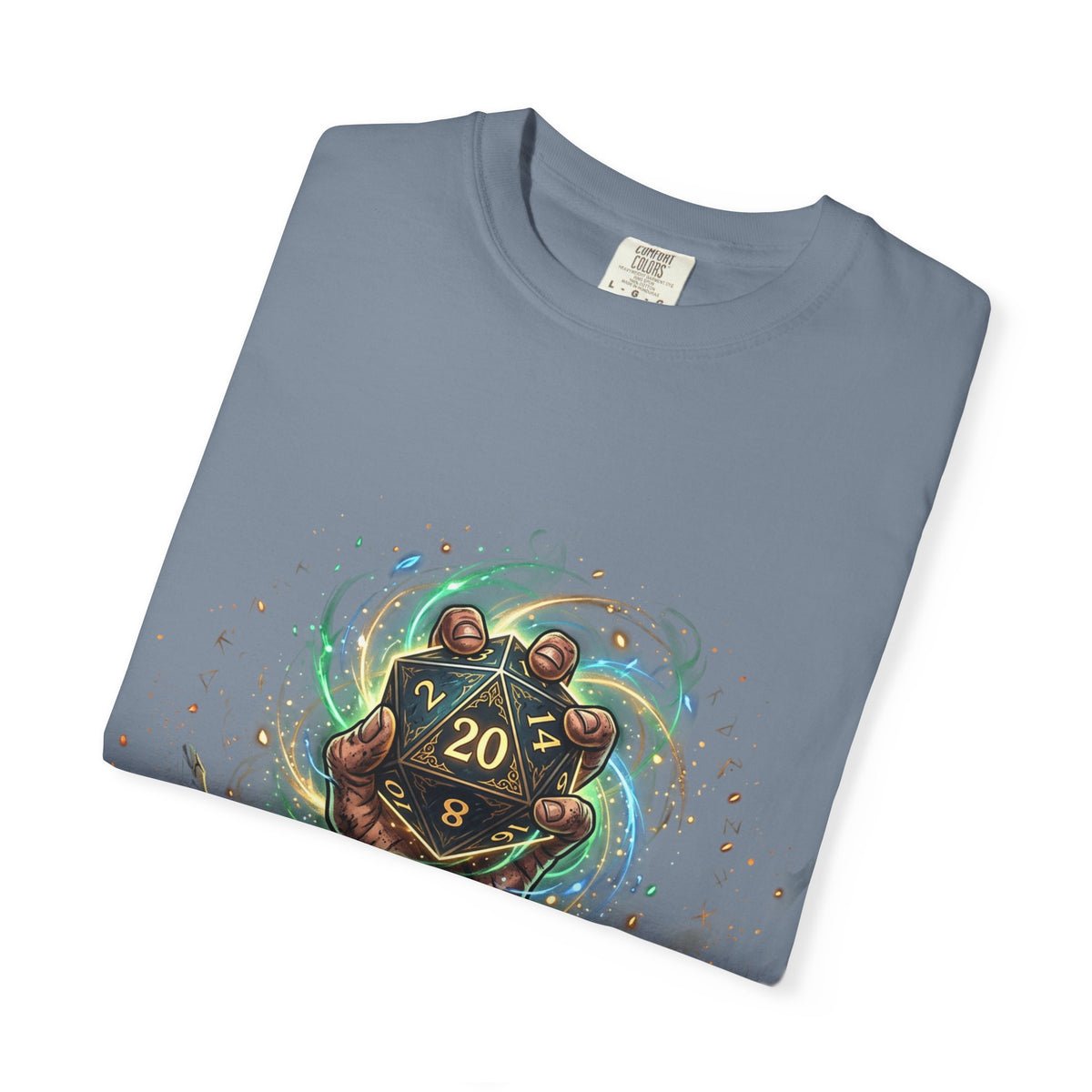 D20 Critical Hit T-Shirt — Fantasy RPG Gamer Tee