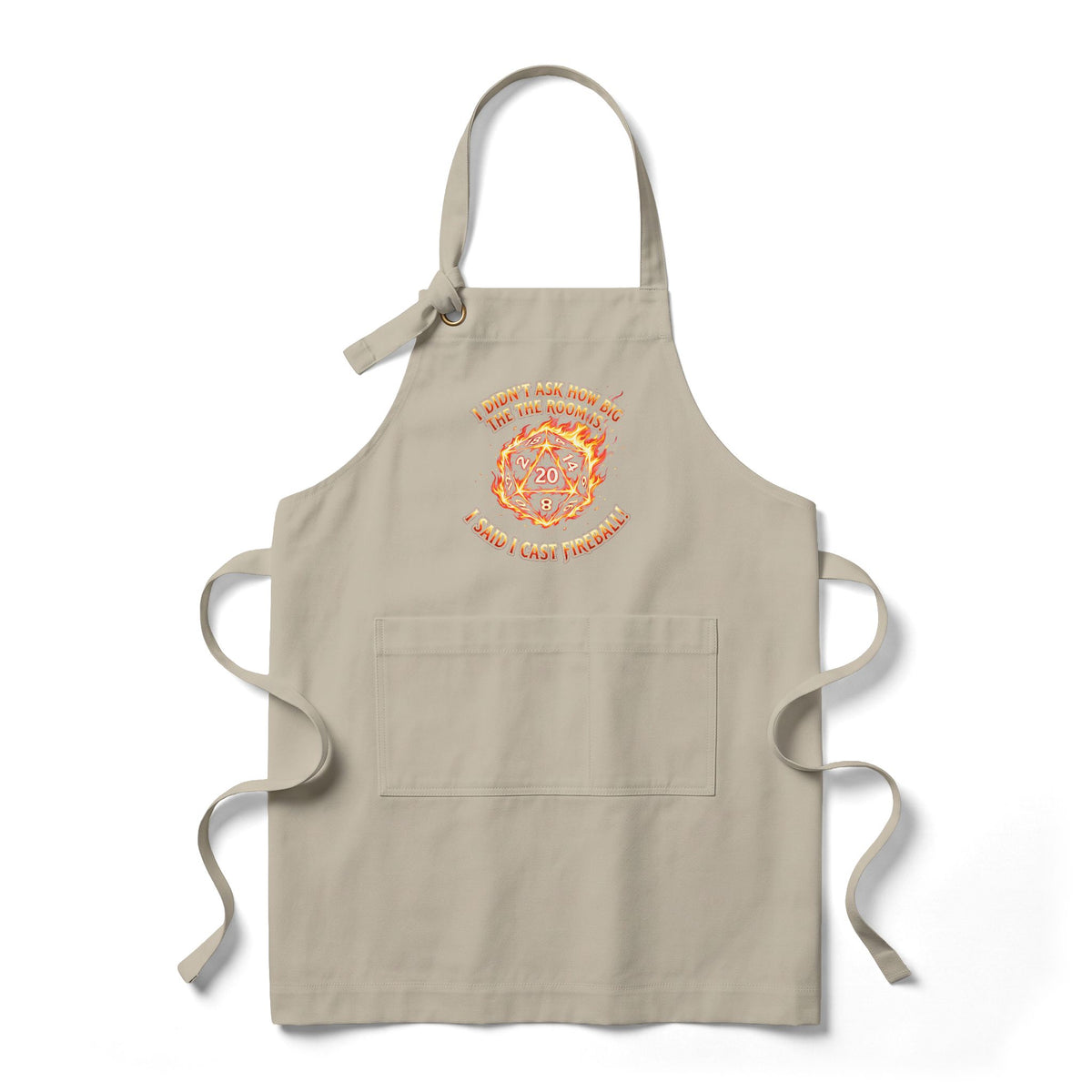 Floral Chef Apron – "Every Day I’m Baking" Heavy Twill Bib Apron