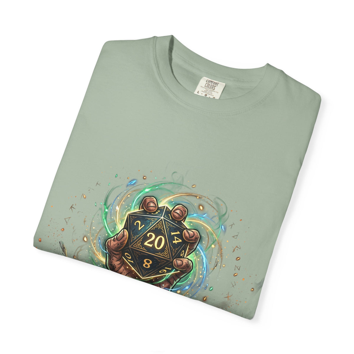D20 Critical Hit T-Shirt — Fantasy RPG Gamer Tee