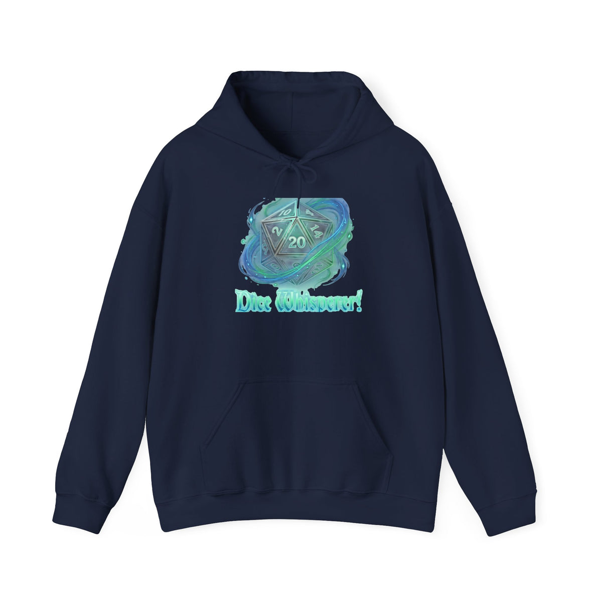 D20 Dice Winner Hoodie – Gamer Tabletop RPG Dice Sweatshirt