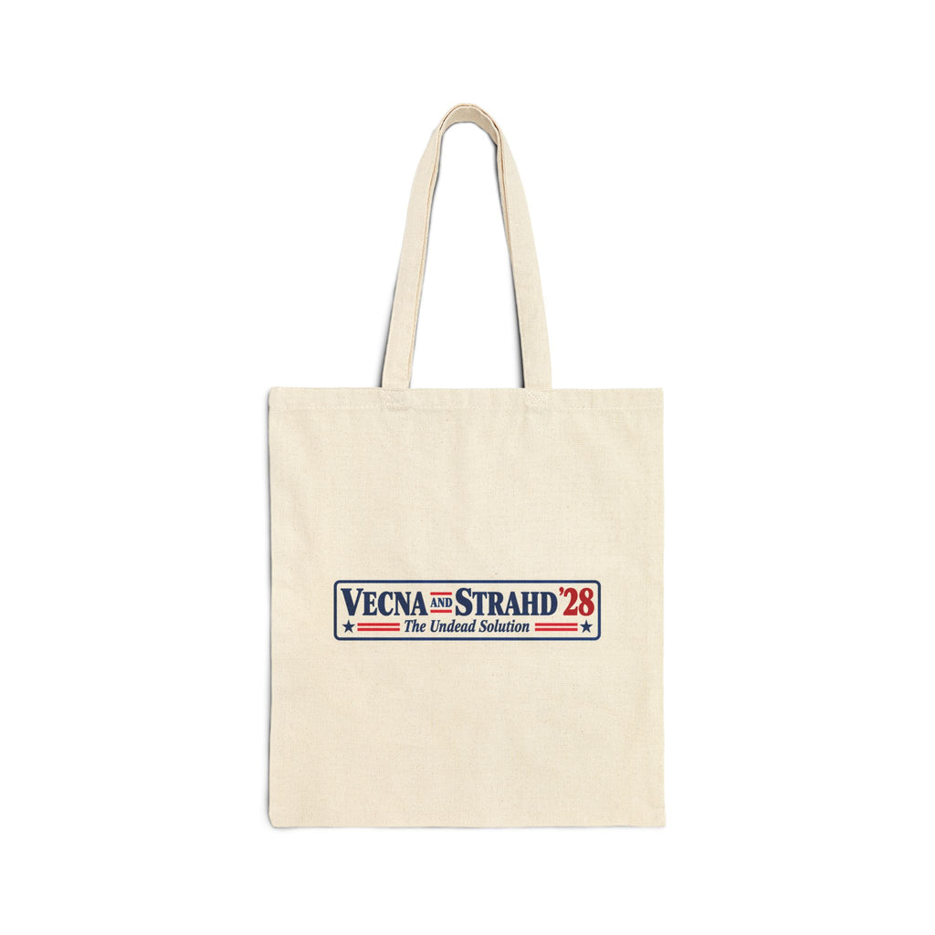 Tote Bag — Vecna and Strahd '28 Campaign Logo Cotton Tote