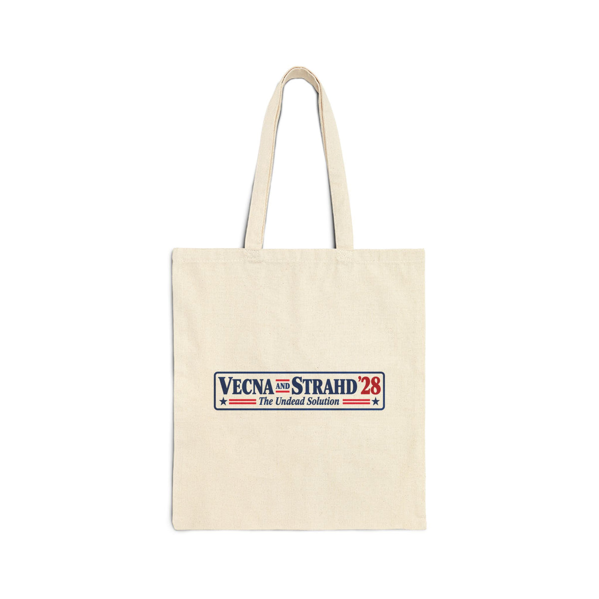Tote Bag — Vecna and Strahd '28 Campaign Logo Cotton Tote