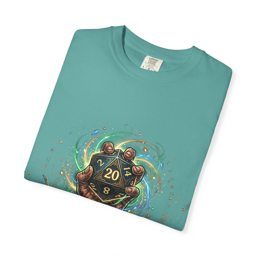 D20 Critical Hit T-Shirt — Fantasy RPG Gamer Tee