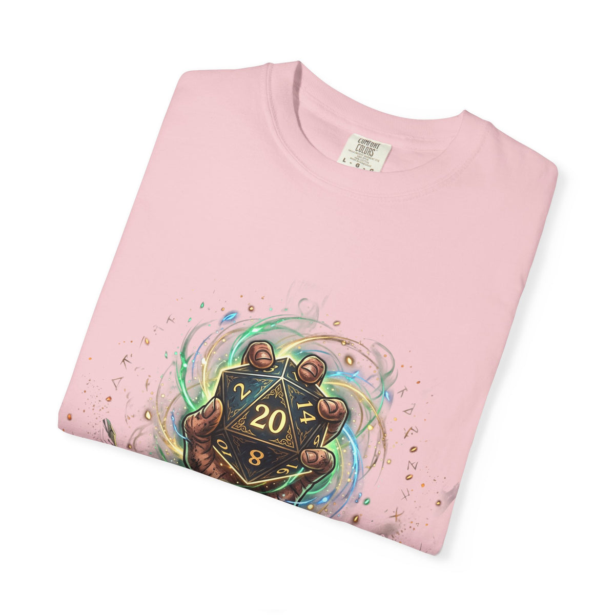 D20 Critical Hit T-Shirt — Fantasy RPG Gamer Tee