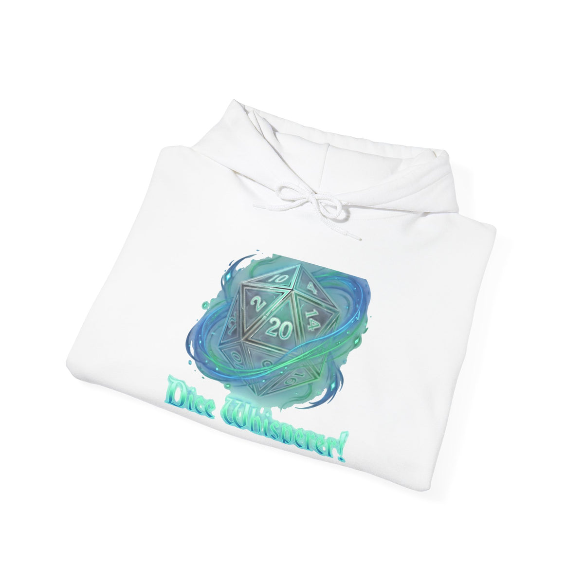 D20 Dice Winner Hoodie – Gamer Tabletop RPG Dice Sweatshirt