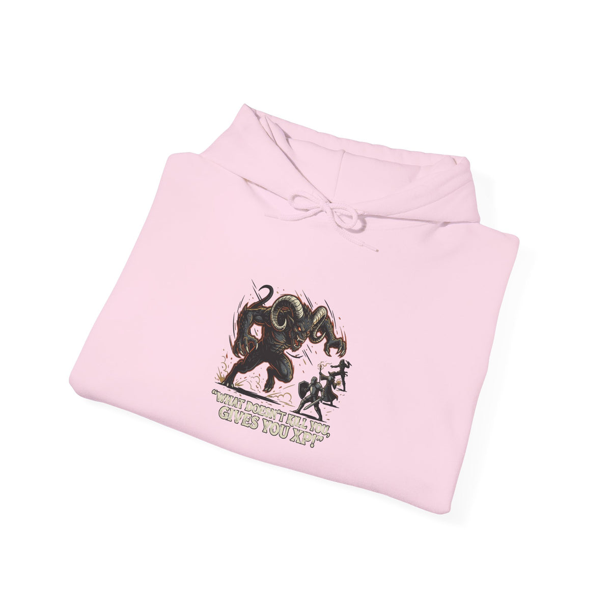 Hoodie - Vintage Krampus & Caroler Illustration Holiday Hoodie