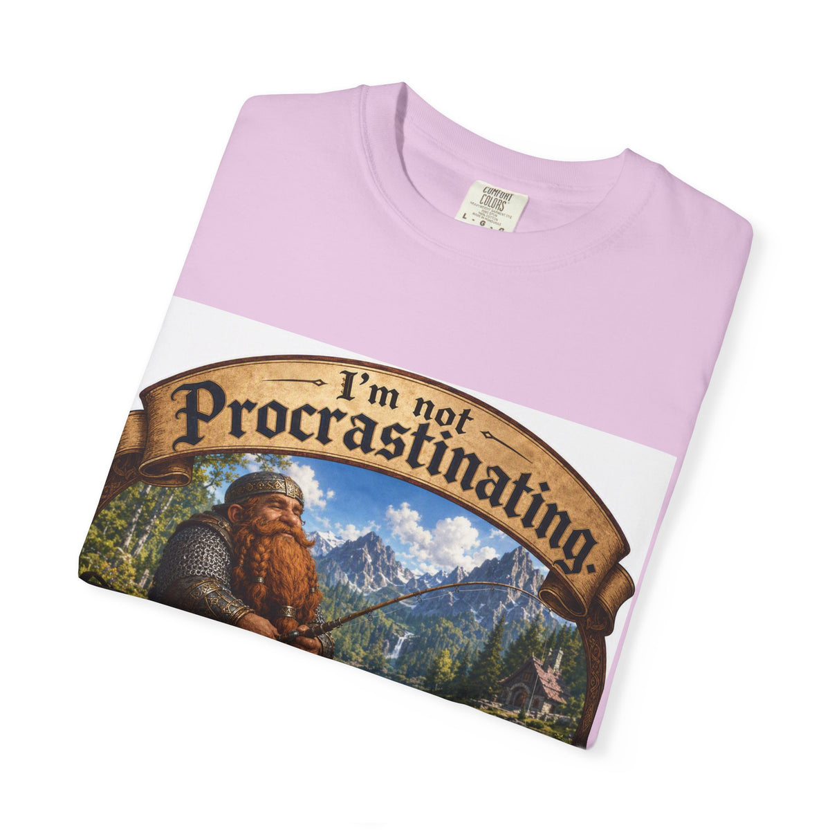 T-Shirt — "I'm Not Procrastinating, I'm on a Side Quest" Fantasy Gamer Tee