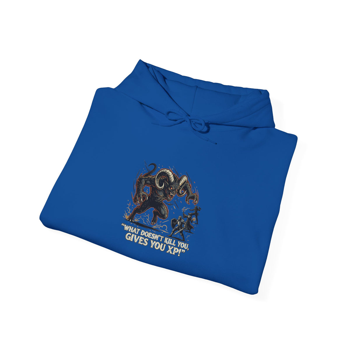Hoodie - Vintage Krampus & Caroler Illustration Holiday Hoodie