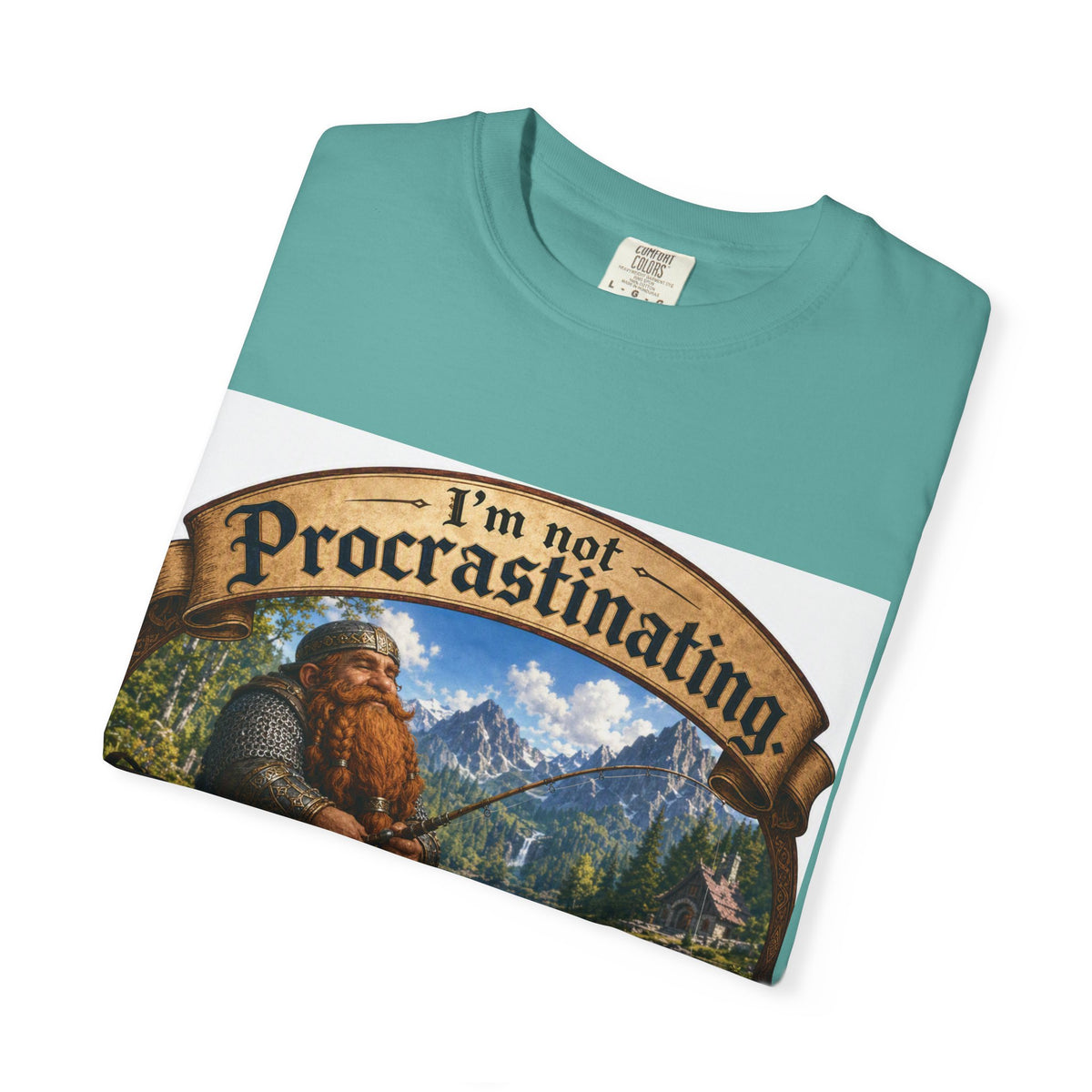 T-Shirt — "I'm Not Procrastinating, I'm on a Side Quest" Fantasy Gamer Tee