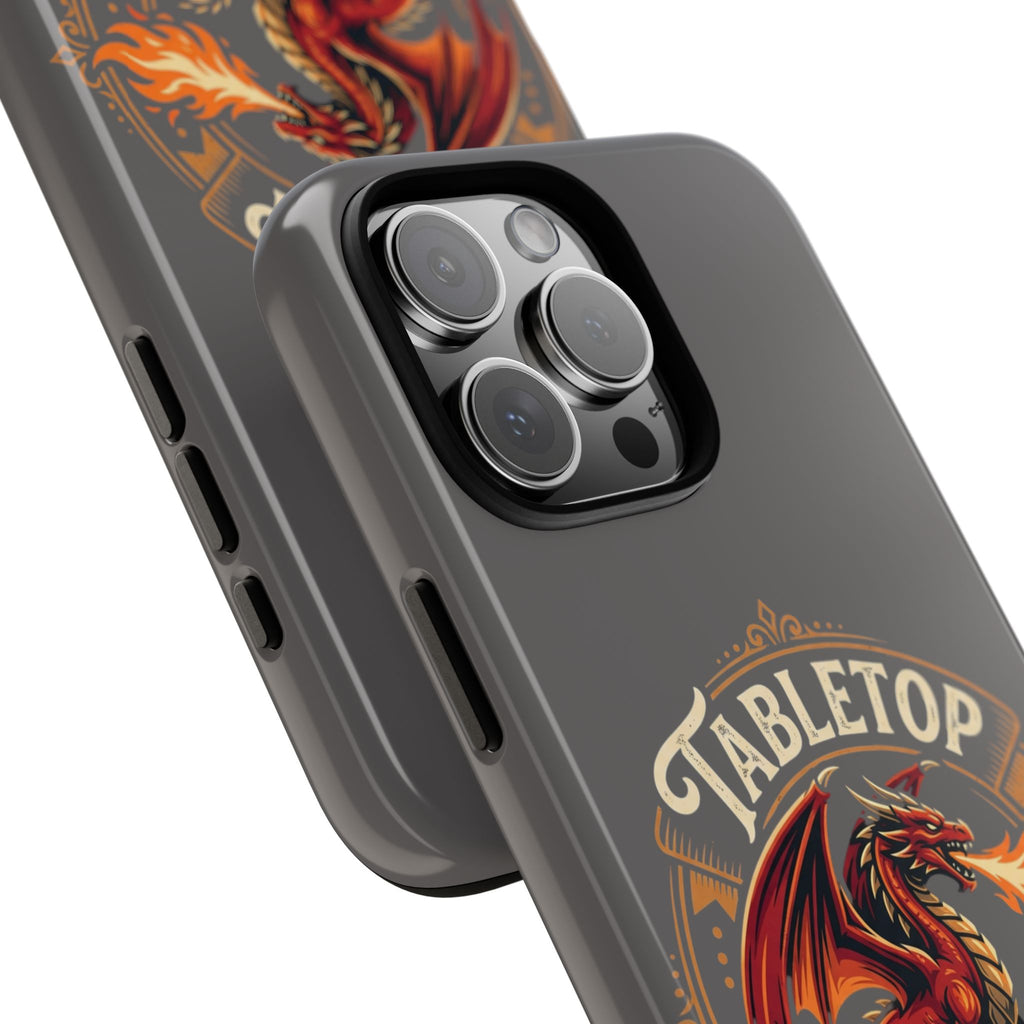 Tabletop RPG Nerd Phone Case — Dragon Design iPhone Cover