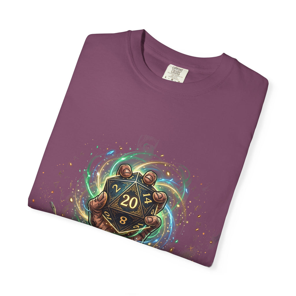 D20 Critical Hit T-Shirt — Fantasy RPG Gamer Tee