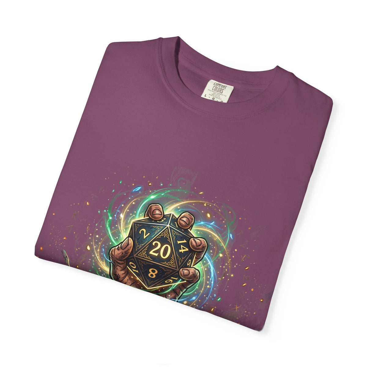 D20 Critical Hit T-Shirt — Fantasy RPG Gamer Tee