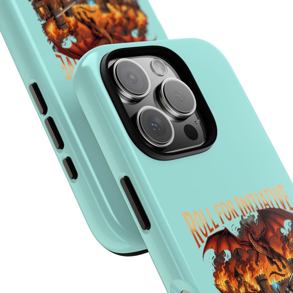 Phone Case — "Roll for Initiative" Fantasy RPG Battle Design