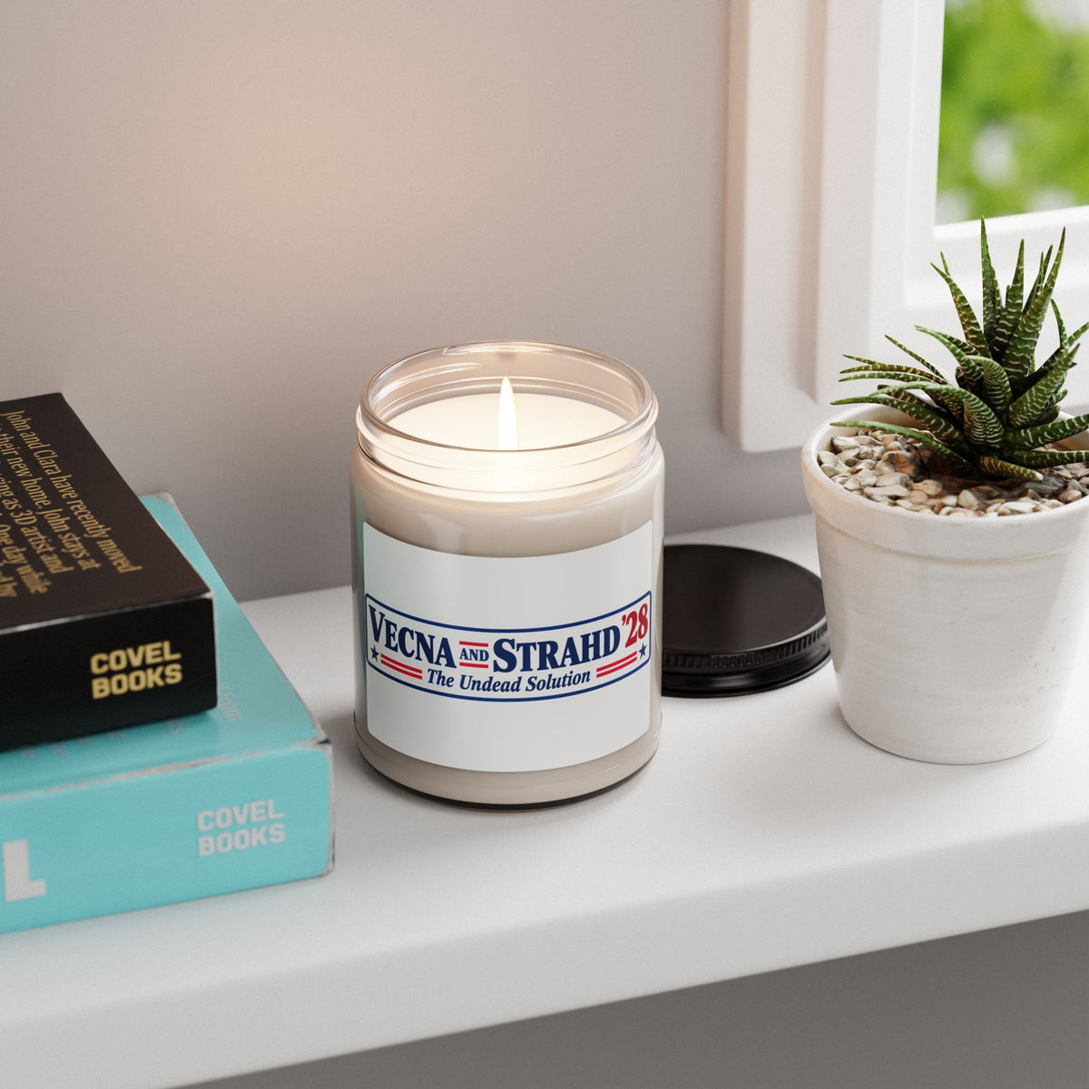 Soy Candle — "Vecna and Strahd '28: The Undead Solution" Campaign Candle