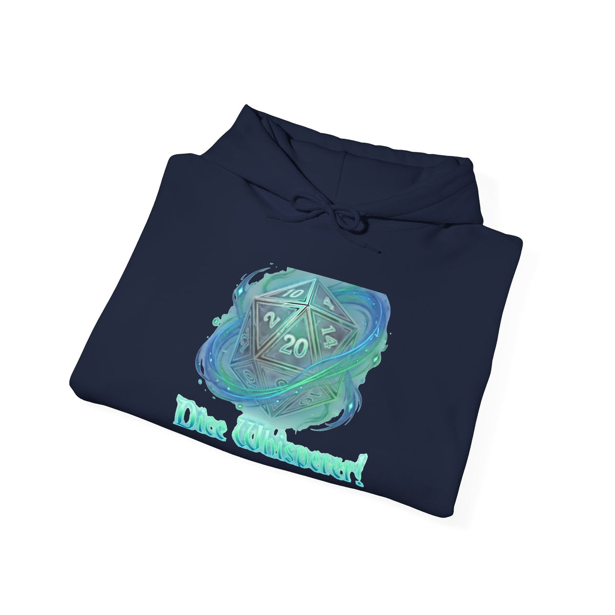 D20 Dice Winner Hoodie – Gamer Tabletop RPG Dice Sweatshirt