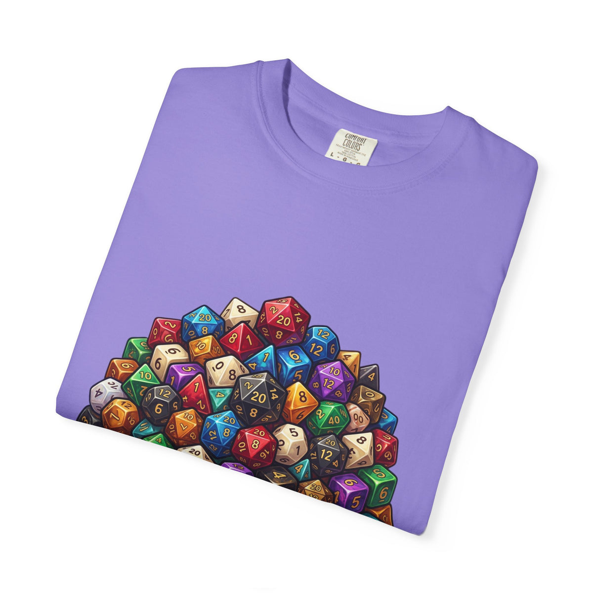 Roleplaying Dice T-Shirt — “Yes! I Really Do Need All These Dice” Graphic Tee