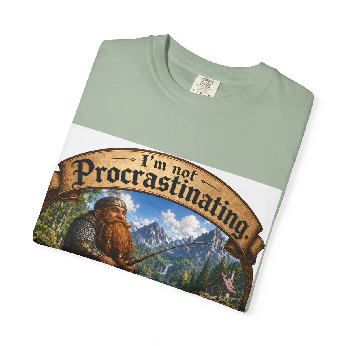 T-Shirt — "I'm Not Procrastinating, I'm on a Side Quest" Fantasy Gamer Tee