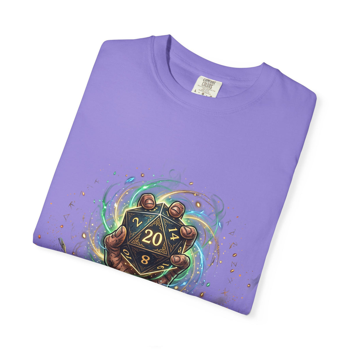 D20 Critical Hit T-Shirt — Fantasy RPG Gamer Tee