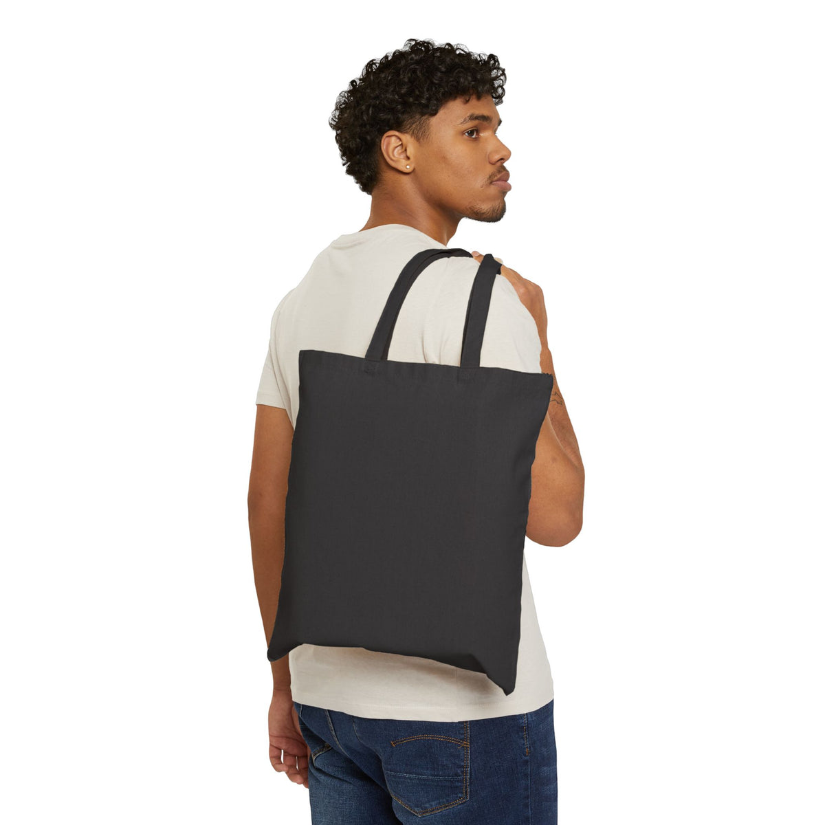 Tote Bag — "Dice Whisperer" Fantasy RPG Canvas Tote