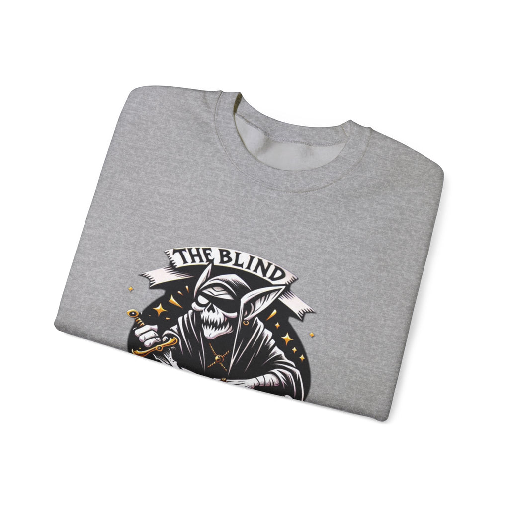 Goblin Crewneck Sweatshirt — "The Blind Goblin" Graphic