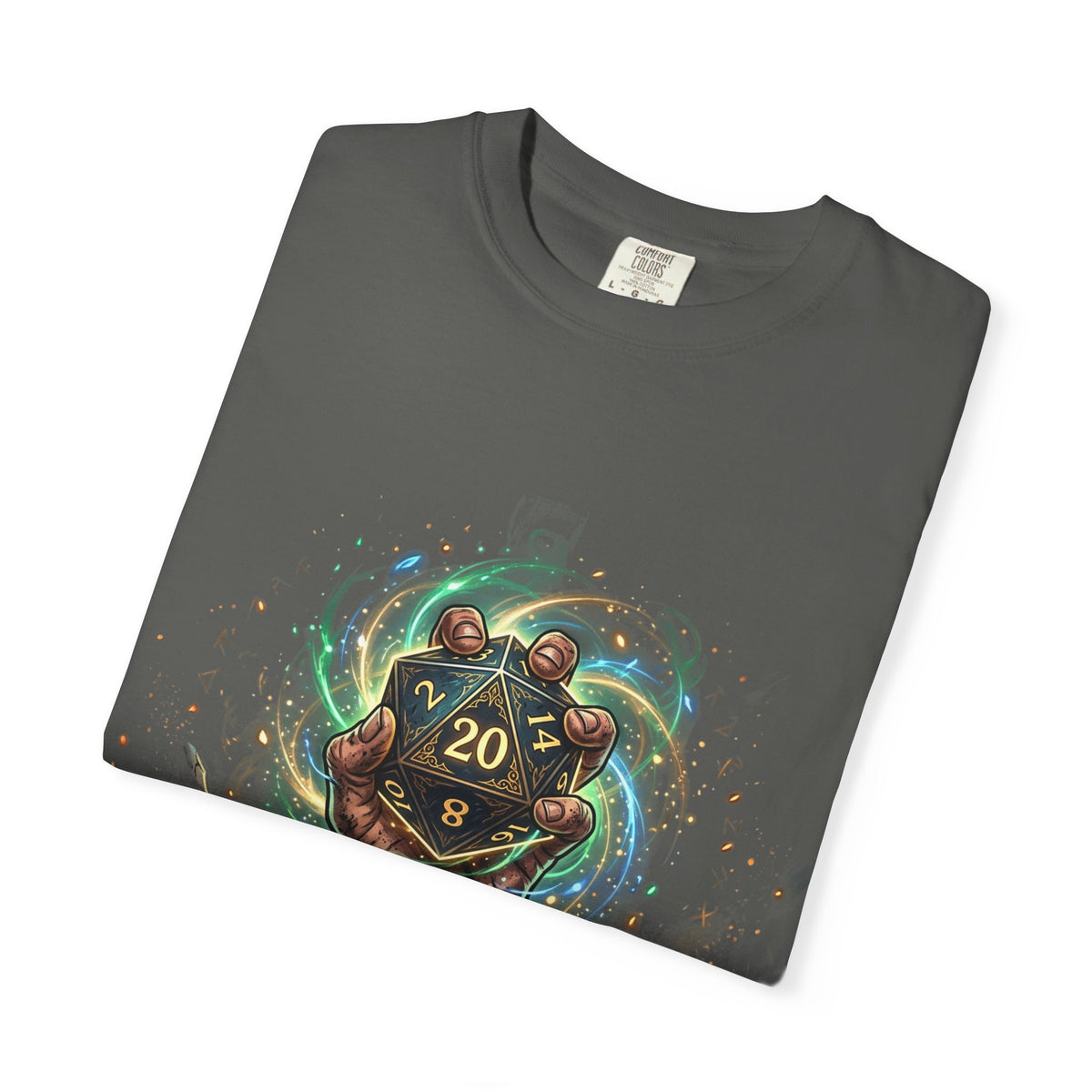 D20 Critical Hit T-Shirt — Fantasy RPG Gamer Tee
