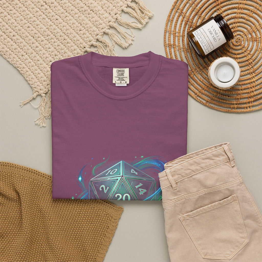 T-Shirt — "Dice Whisperer" D20 Fantasy RPG Tee