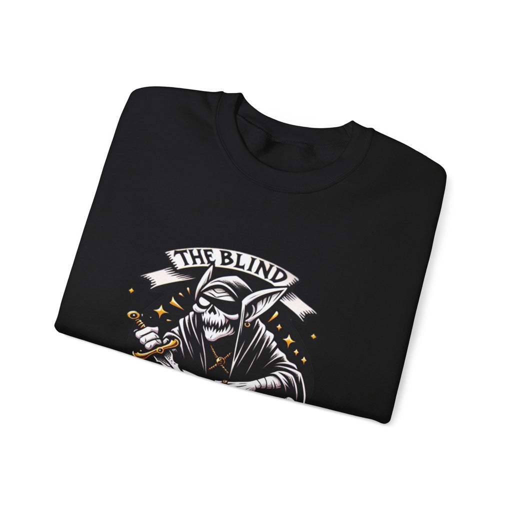 Goblin Crewneck Sweatshirt — "The Blind Goblin" Graphic