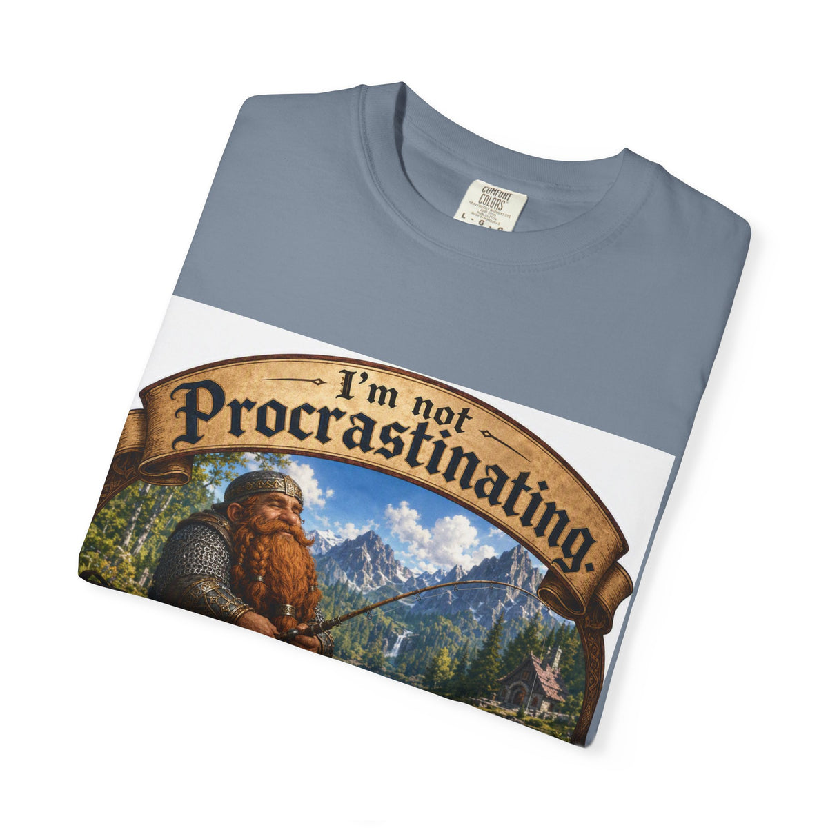 T-Shirt — "I'm Not Procrastinating, I'm on a Side Quest" Fantasy Gamer Tee