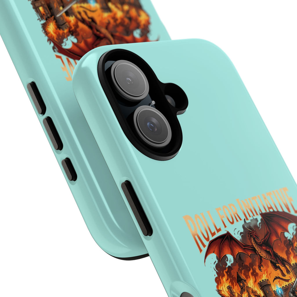 Phone Case — "Roll for Initiative" Fantasy RPG Battle Design