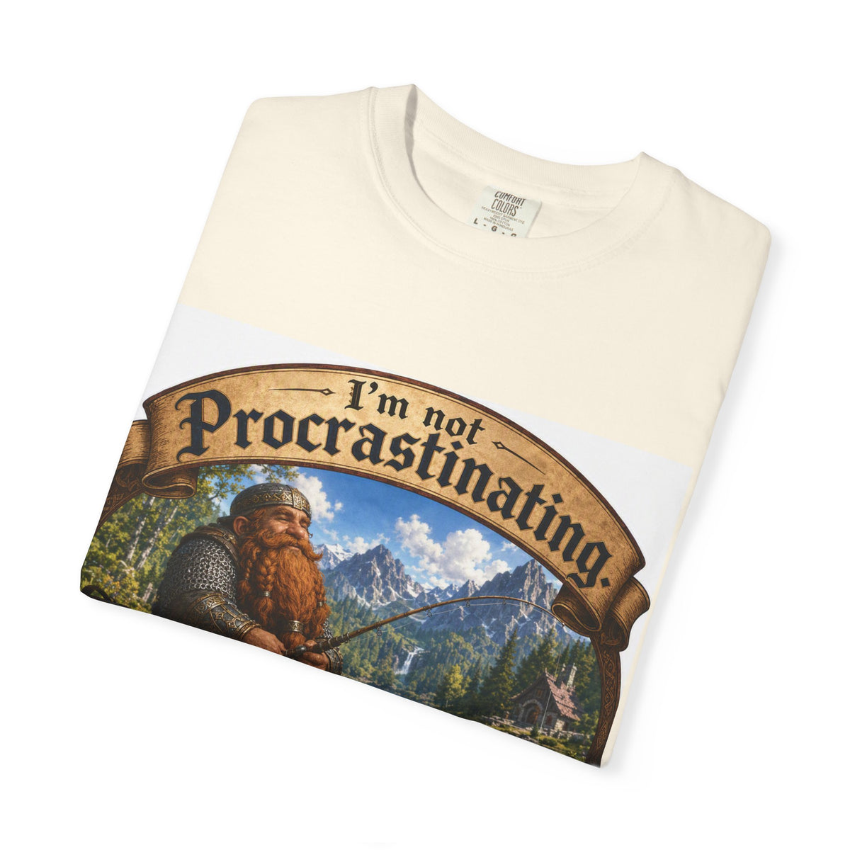 T-Shirt — "I'm Not Procrastinating, I'm on a Side Quest" Fantasy Gamer Tee