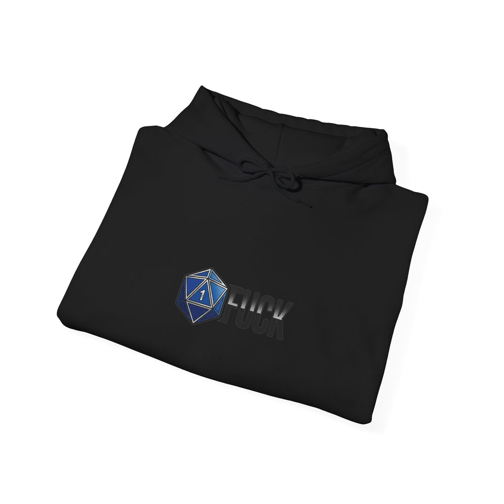 Hoodie — D20 Fuck Logo Gamer Dice Hooded Sweatshirt