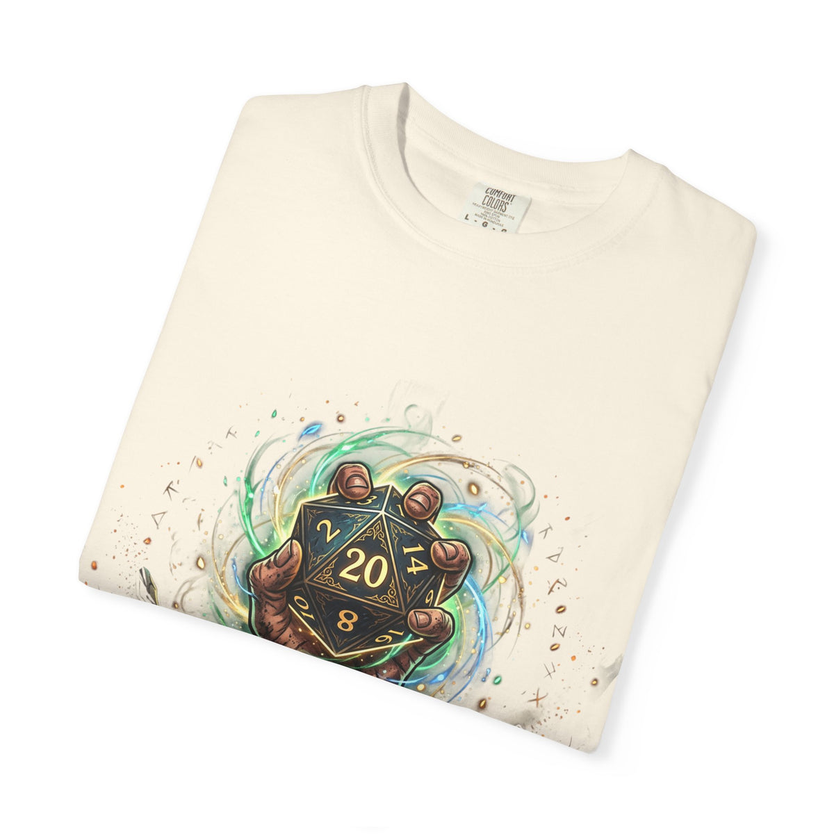 D20 Critical Hit T-Shirt — Fantasy RPG Gamer Tee