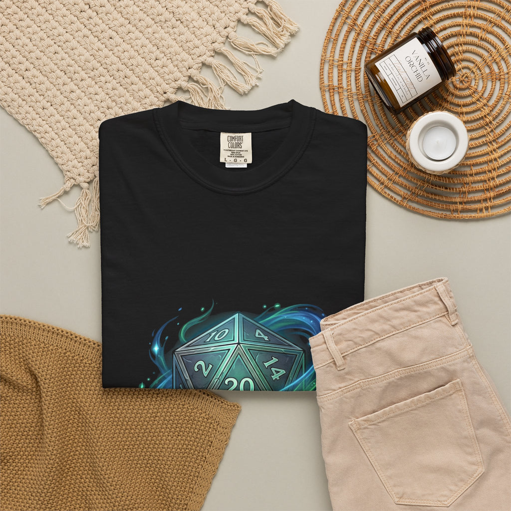 T-Shirt — "Dice Whisperer" D20 Fantasy RPG Tee