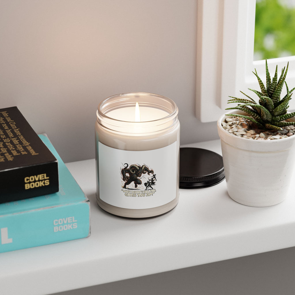 Soy Candle — Mythic Elephant Design Scented 9oz Jar