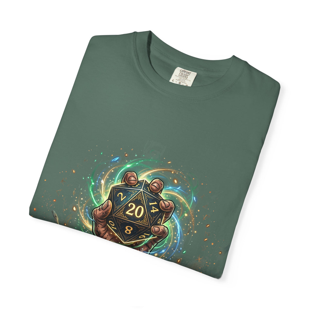 D20 Critical Hit T-Shirt — Fantasy RPG Gamer Tee