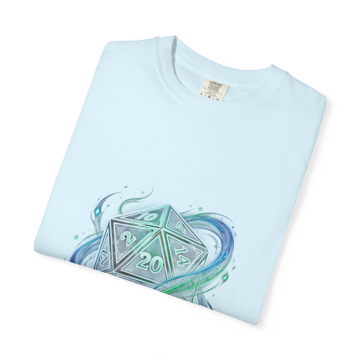 T-Shirt — "Dice Whisperer" D20 Fantasy RPG Tee