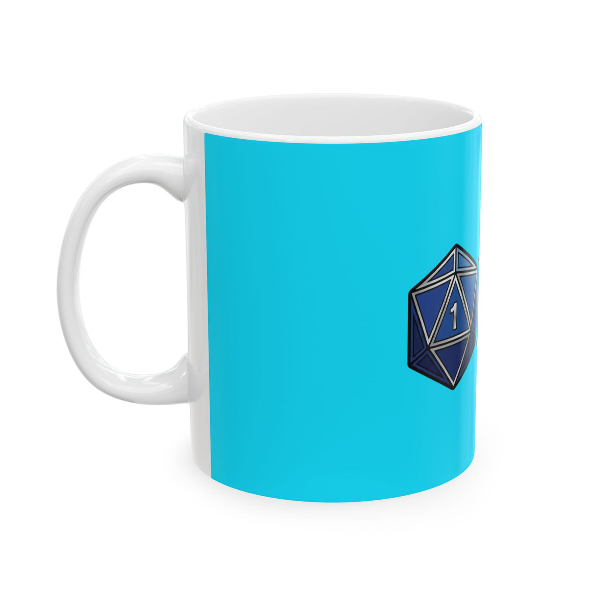 D20 'Critical Fumble' Coffee Mug — Gamer 11oz/15oz Ceramic