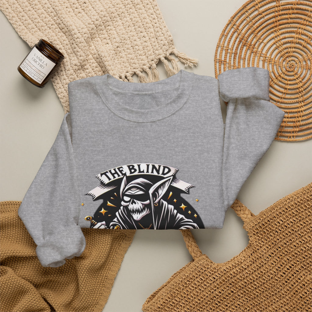 Goblin Crewneck Sweatshirt — "The Blind Goblin" Graphic