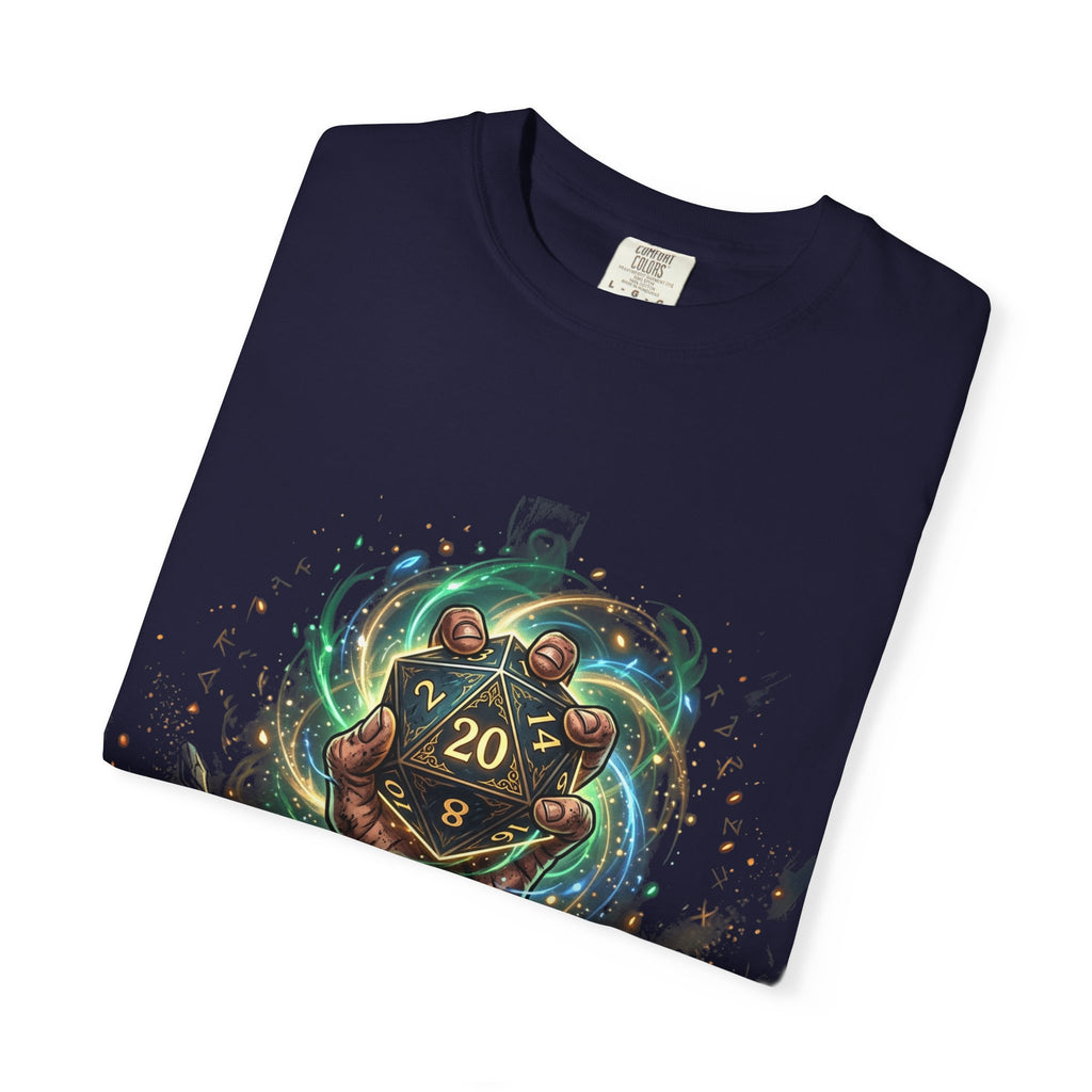 D20 Critical Hit T-Shirt — Fantasy RPG Gamer Tee
