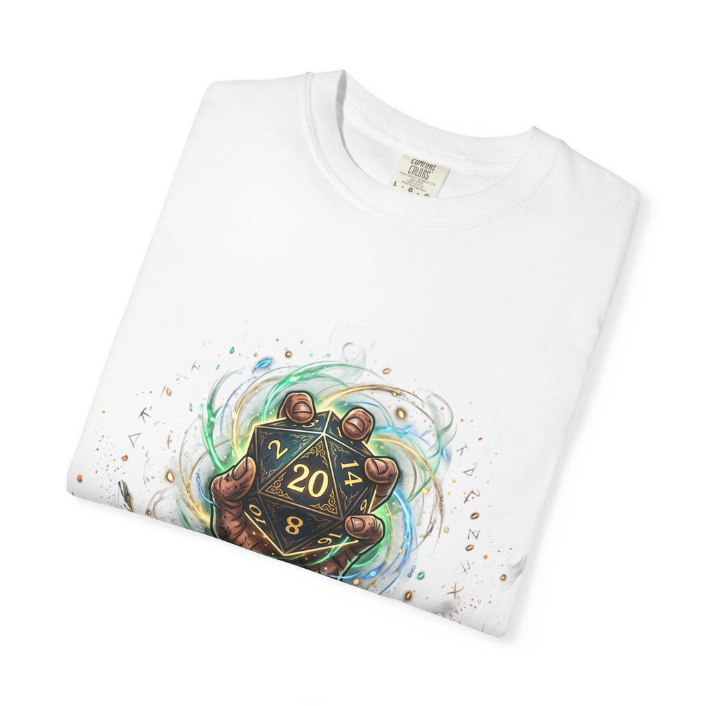 D20 Critical Hit T-Shirt — Fantasy RPG Gamer Tee