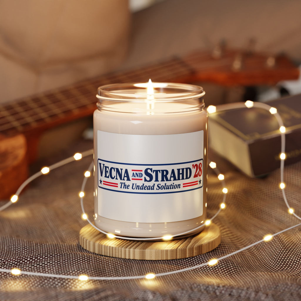 Soy Candle — "Vecna and Strahd '28: The Undead Solution" Campaign Candle