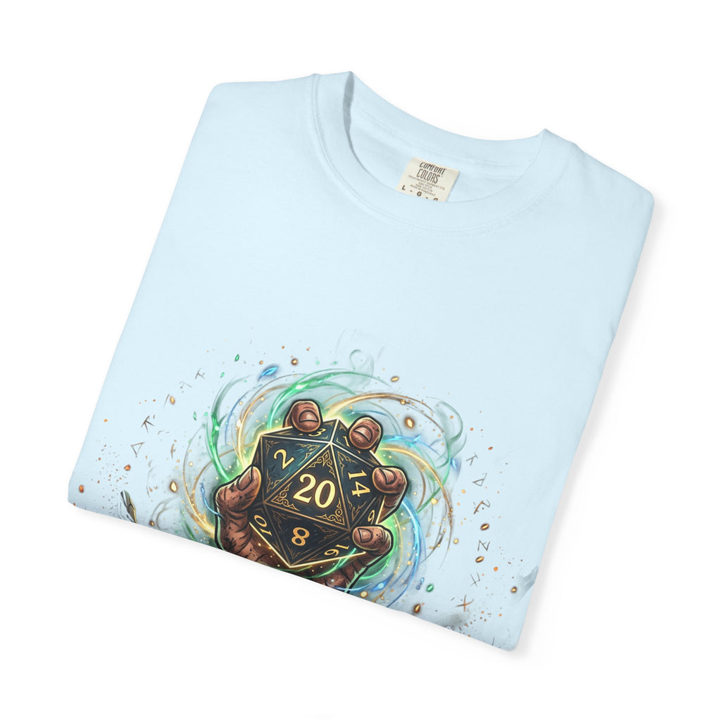 D20 Critical Hit T-Shirt — Fantasy RPG Gamer Tee
