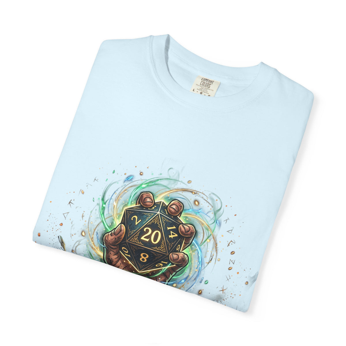 D20 Critical Hit T-Shirt — Fantasy RPG Gamer Tee
