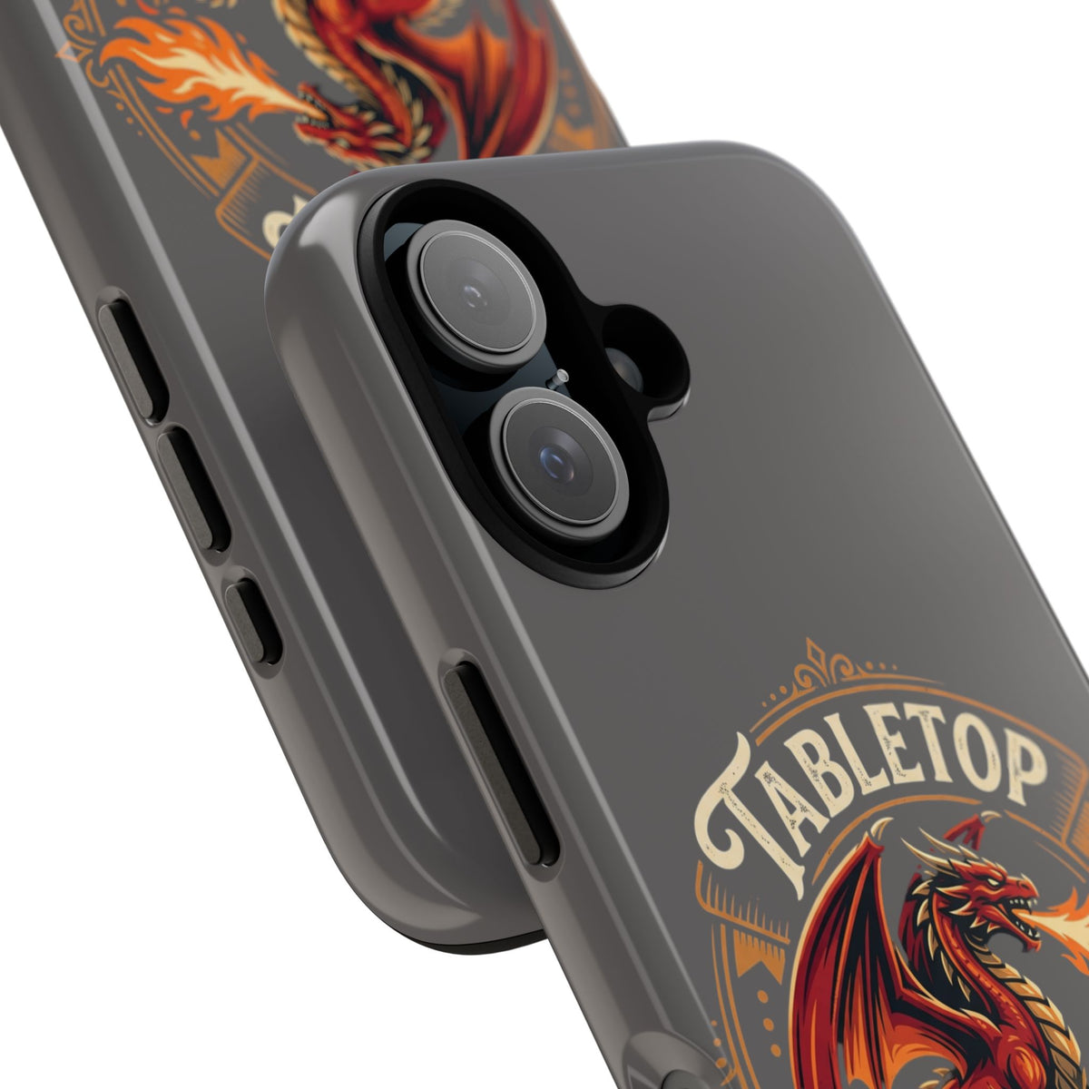 Tabletop RPG Nerd Phone Case — Dragon Design iPhone Cover